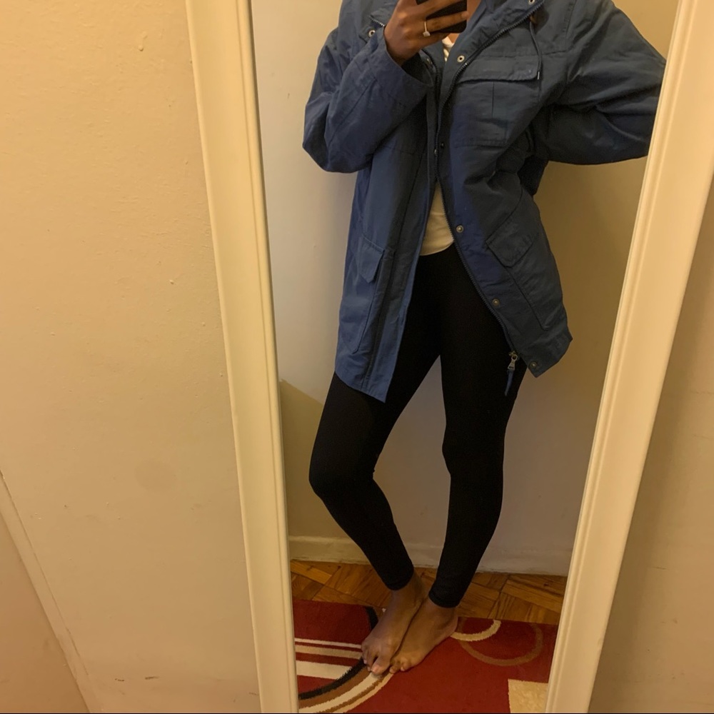 Fleece lined rain jacket